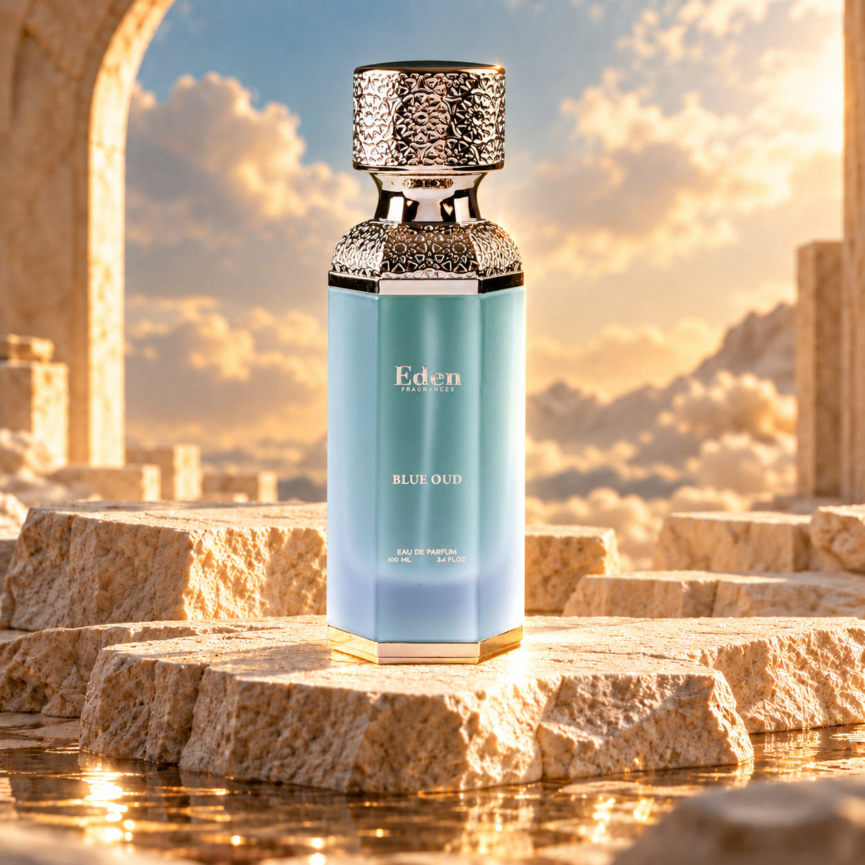 Blue Oud Design(only bottle)