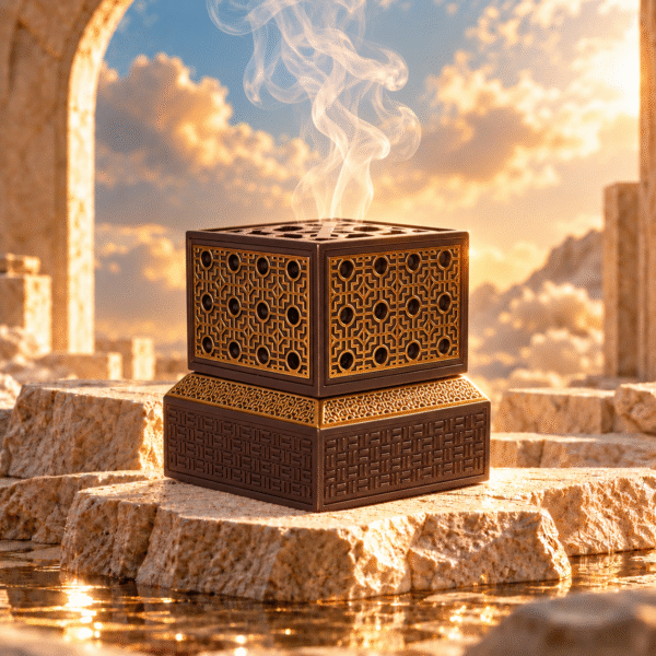 Luxury Incense Burner - Brown.