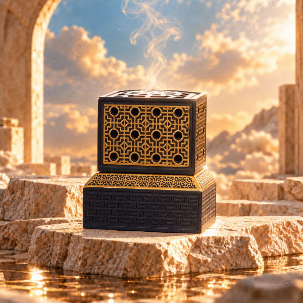 Luxury Incense Burner – Black