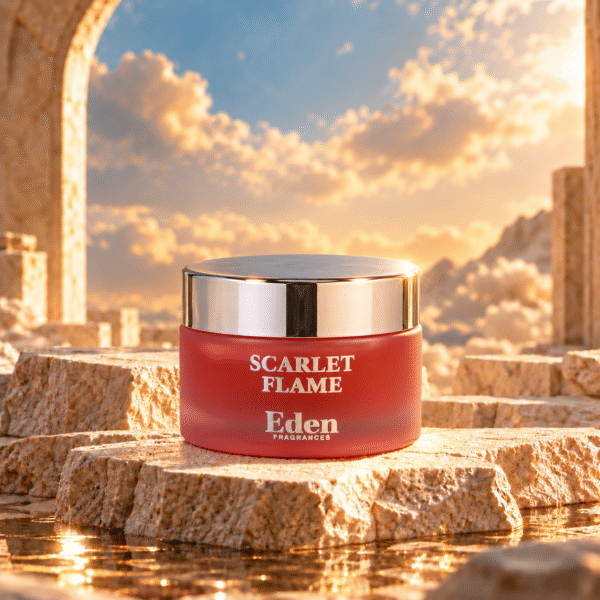 SCARLET FLAME – Silk Touch lotion.